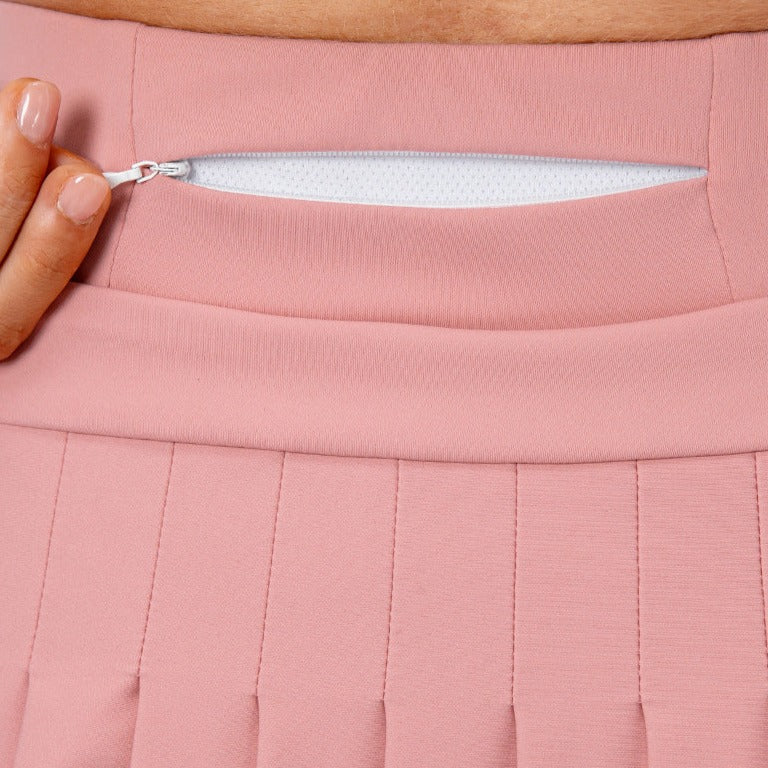 Pink Pleated Tennis Skirt