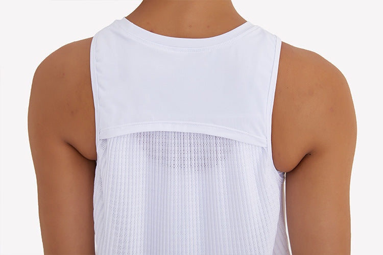 White Pleated Top